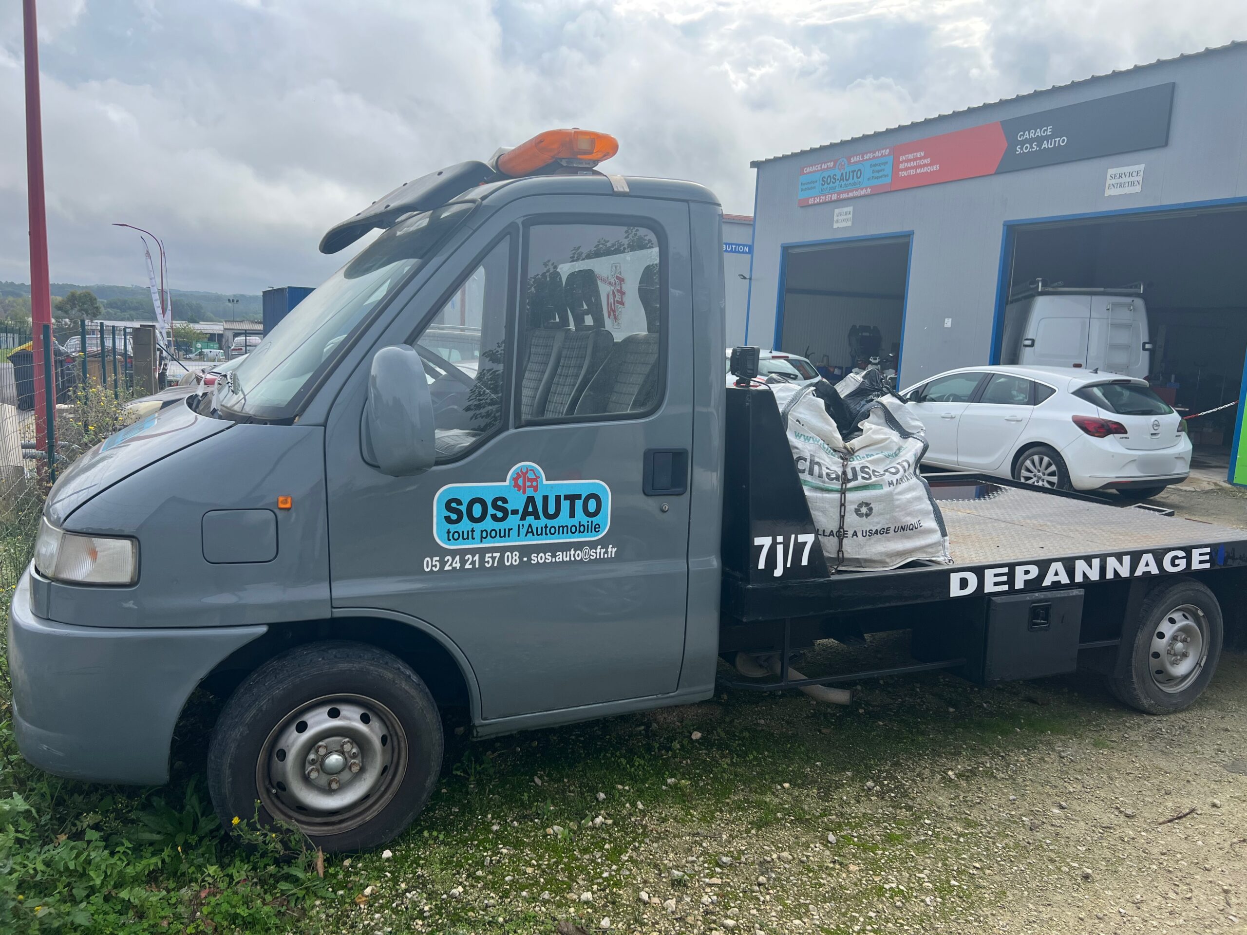 Remorquage voiture
