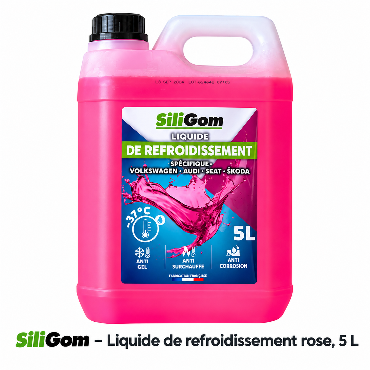 Liquide de refroidissement SiliGom 5 L